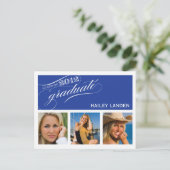 2012年卒業招待状はがき インビテーションポストカード (スタンド正面)