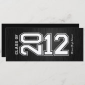 2012年卒業招待状 招待状 (正面/裏面)