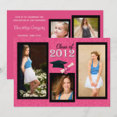 2012年卒業記録（2013年） 招待状 (正面/裏面)