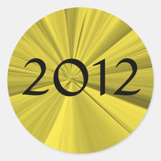 2012年卒業 ラウンドシール (正面)