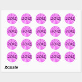 2012年卒業 ラウンドシール (シート)