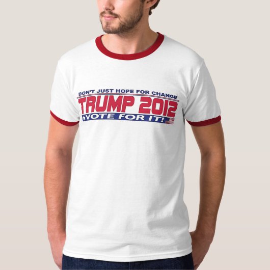 2012年変実在更用トランプ Tシャツ (正面)