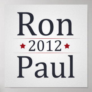 2012年大統領選挙運動ポスターのロン・ポール ポスター