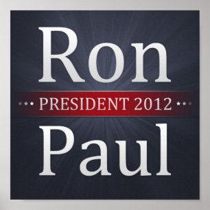 2012年大統領選挙運動ポスターのロン・ポール ポスター