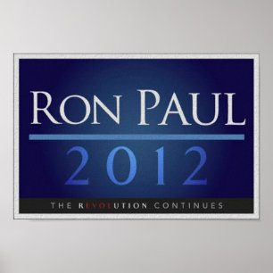 2012年大統領選挙運動ポスターのロン・ポール ポスター