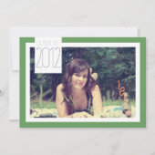 2012年度卒業お祝い 招待状 (正面)