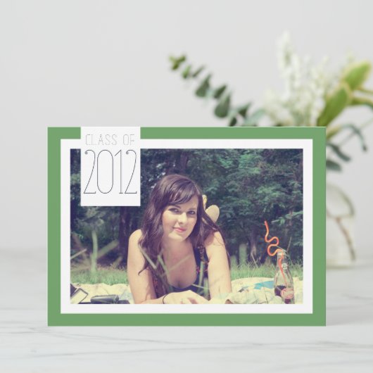 2012年度卒業お祝い 招待状 (スタンド正面)