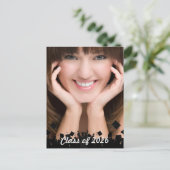 2012年後期卒業招待状&ギフト インビテーションポストカード (スタンド正面)