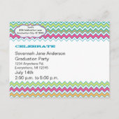 2012年後期卒業招待状&ギフト インビテーションポストカード (裏面)