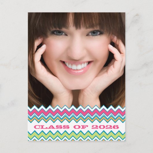 2012年後期卒業招待状&ギフト インビテーションポストカード (正面)