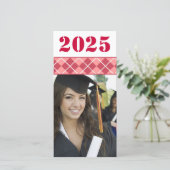 2012年後期卒業招待状&ギフト 案内状 (スタンド正面)