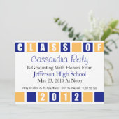 2012年招待状クラス(青/金ゴールドボックス) 招待状 (スタンド正面)