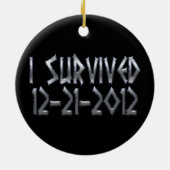 2012年生き延びられる セラミックオーナメント (裏面)