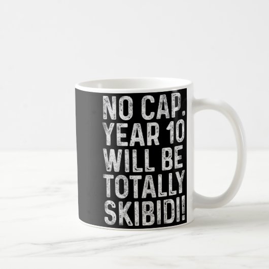 2012年生まれの10歳の誕生日おめでとう! コーヒーマグカップ (右)