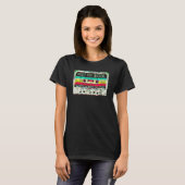 2012年生まれ10歳の誕生日おめでとう カセットテープ 10周年記念ベスト Tシャツ (正面フル)