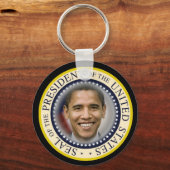2012年米国大統領バラク・オバマ キーホルダー (正面)