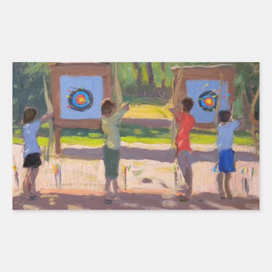 2012年若手アーチーズ 長方形シール (正面)