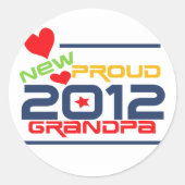 2012年誇りを持ったTシャツとギフト ラウンドシール (正面)