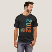 2012年誕生ヴィンテージ美学2012 2012年以来 Tシャツ (正面フル)