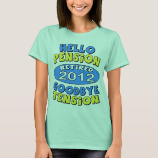2012年退職 Tシャツ
