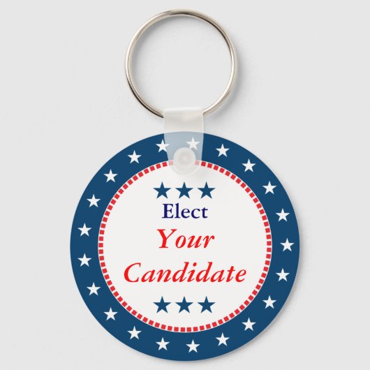 2012年選挙に投票しよう キーホルダー (正面)