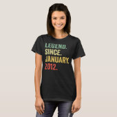 2012年1月生誕11年11歳の伝説 Tシャツ (正面フル)