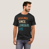 2012年1月生誕11年11歳の伝説 Tシャツ (正面フル)