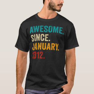 2012年1月11日素晴らし誕生から11歳 Tシャツ