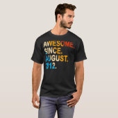 2012年10年素晴らし以威厳がある降10歳ヴィンテージ Tシャツ (正面フル)