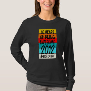 2012年10年素晴らし間 Tシャツ