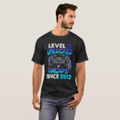 2012年11誕生日以素晴らし降のレベル11のロック解除 Tシャツ (正面フル)