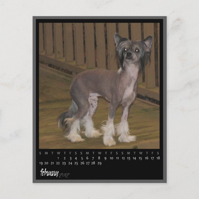 2012年2月カレンダー (正面)