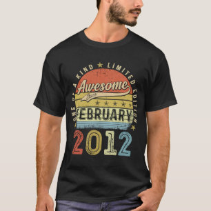 2012年2月以素晴らし降11誕生日 Tシャツ