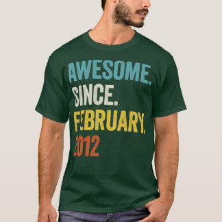 2012年2素晴らし月11誕生日から11年 Tシャツ