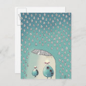 2012年4月シャワー ポストカード (正面/裏面)