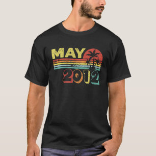2012年5素晴らし月10誕生日以来10歳 Tシャツ