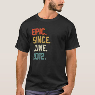 2012年6月以来10誕生日10年エピック Tシャツ
