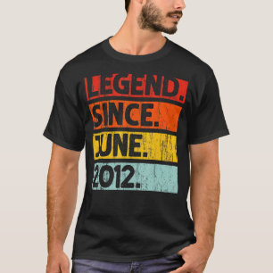 2012年6月10歳から10誕生日伝説 Tシャツ