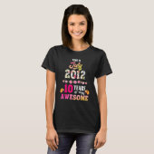 2012年7月に私の誕生日10年間Awされている Tシャツ (正面フル)