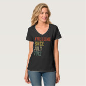 2012年7月以素晴らし降10歳Bir Tシャツ (正面フル)