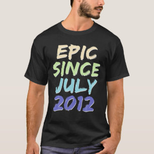 2012年7月10日Beiの年から10誕生日叙事詩 Tシャツ