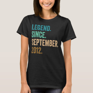 2012年9月10日バレ以来10年の伝説 Tシャツ