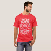 2012年 キャンパー 山 スカウト スカウティング キャンプ 2012年 Tシャツ (正面フル)
