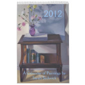 2012年：サラ・セドウィックの絵画カレンダー カレンダー (カバー)
