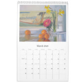 2012年：サラ・セドウィックの絵画カレンダー カレンダー (3月 2026)