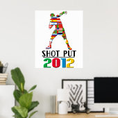 2012年：ショット・プット ポスター (ホームオフィス)