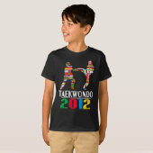 2012年: テコンドー Tシャツ (正面フル)