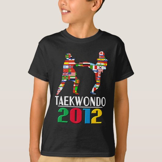 2012年: テコンドー Tシャツ (正面)