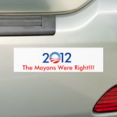 2012年 バンパーステッカー (車上)
