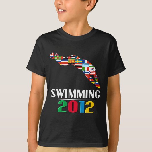 2012年: 水泳 Tシャツ (正面)